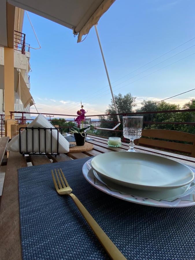 Cozy Flat Elix Daire Lefkandi Chalkidas Dış mekan fotoğraf